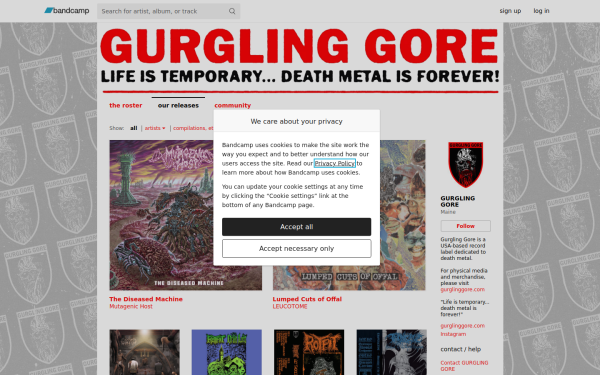 gurglinggore.bandcamp.com
