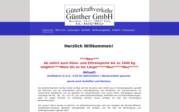 www.guenthergmbhsyke.de