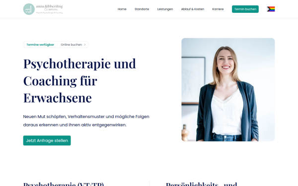 www.praxisluebberding.de