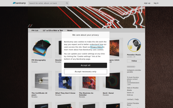 paradoxmusicuk.bandcamp.com