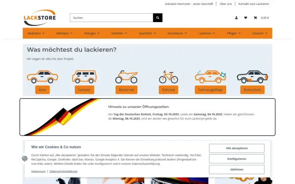 www.lackstore.de
