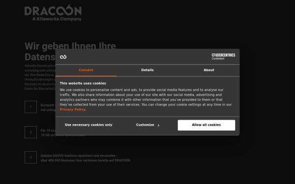 page.dracoon.com
