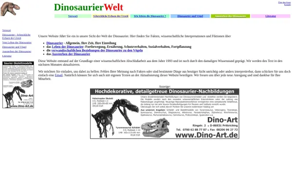 dinosaurierwelt.de