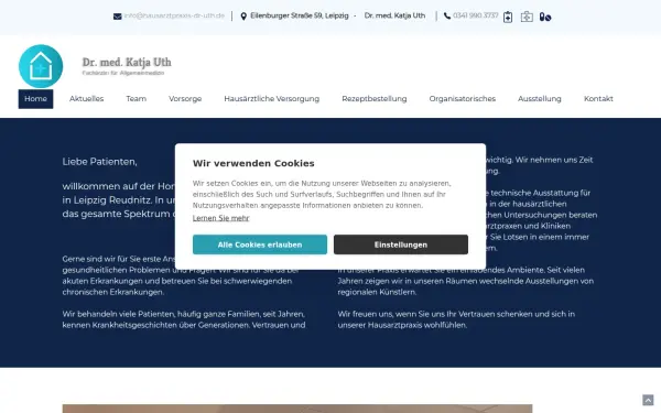 www.hausarztpraxis-dr-uth.de