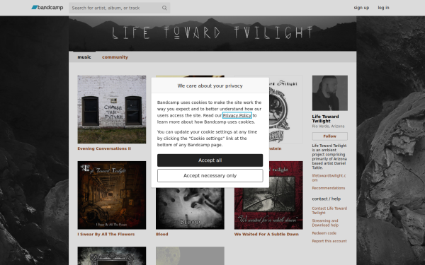lifetowardtwilight.bandcamp.com
