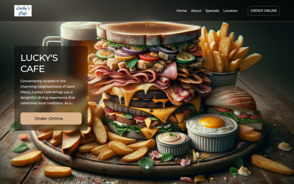 luckyscafemenu.com.au