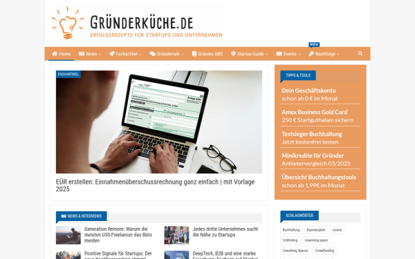 www.gruenderkueche.de