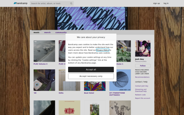 heyjoshhey.bandcamp.com