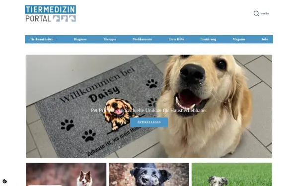 www.tiermedizinportal.de