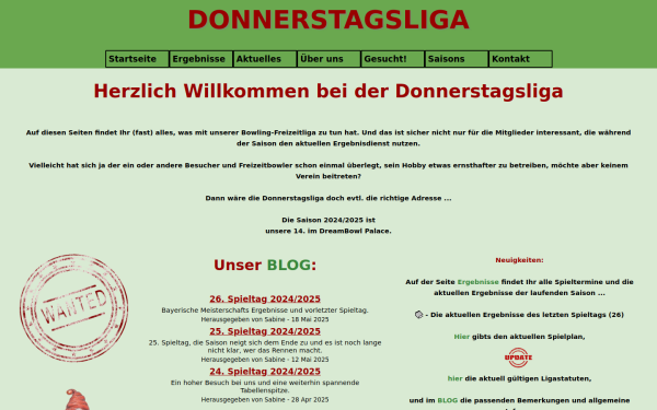 donnerstagsliga.de