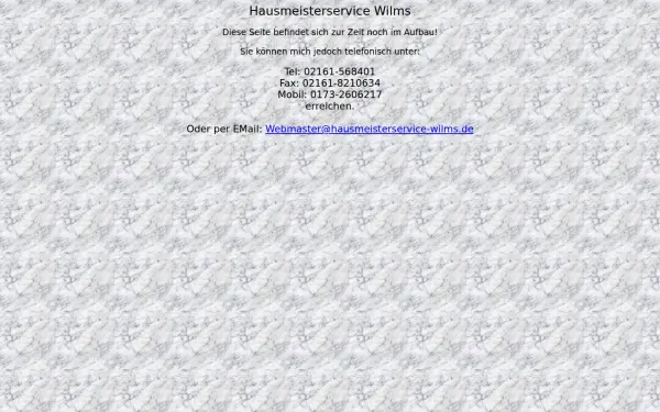 hausmeisterservice-wilms.de