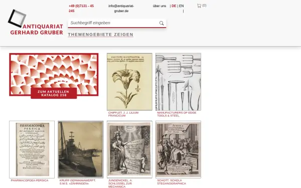 www.antiquariat-gruber.de