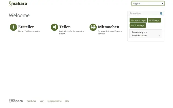mahara.vcrp.de