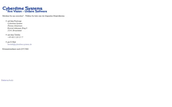 cyberdime-systems.de