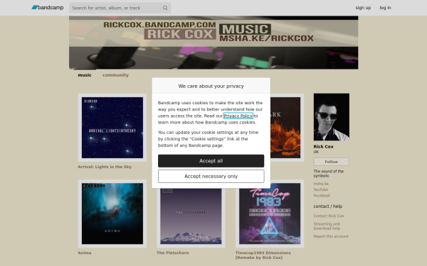 rickcox.bandcamp.com
