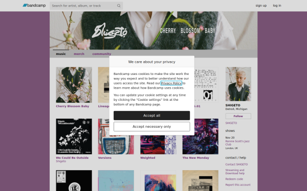shigeto.bandcamp.com
