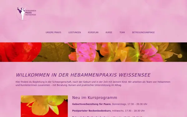 www.hebammenpraxis-weissensee.de