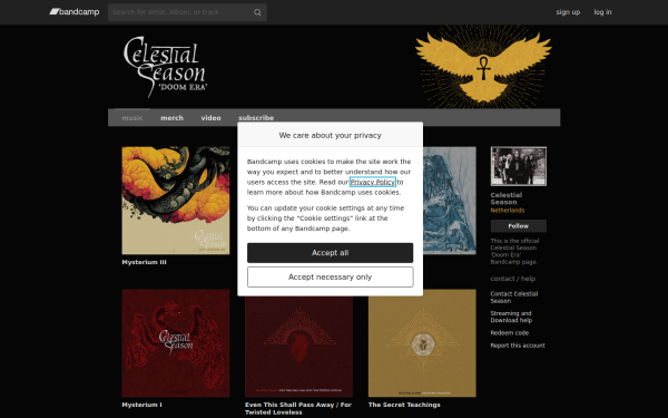celestialseason.bandcamp.com