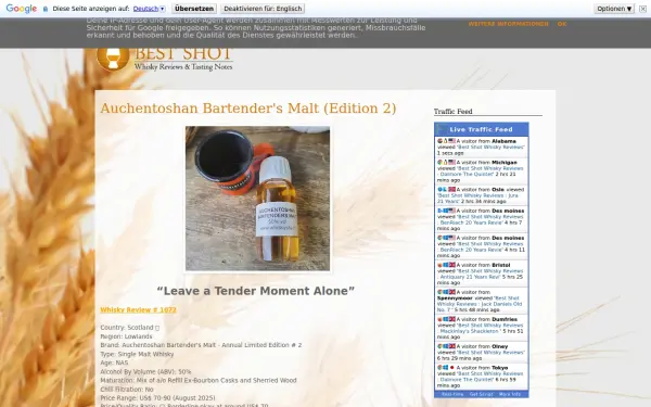 www.bestshotwhiskyreviews.com