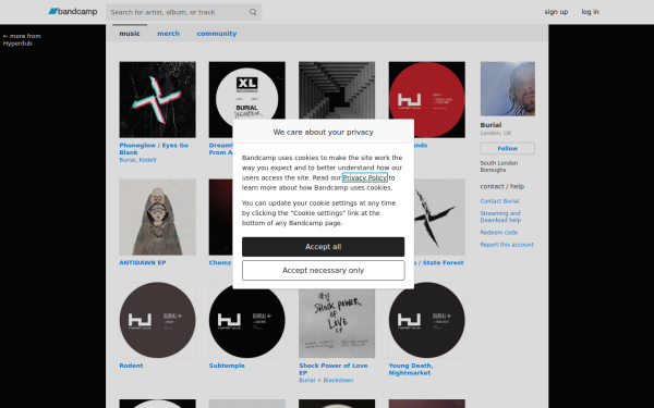 burial.bandcamp.com