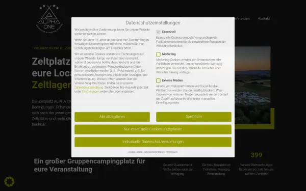 www.zeltplatz-alphaone.de