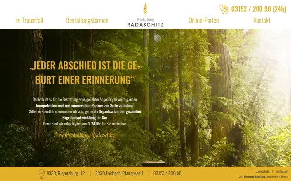 www.bestattungradaschitz.at