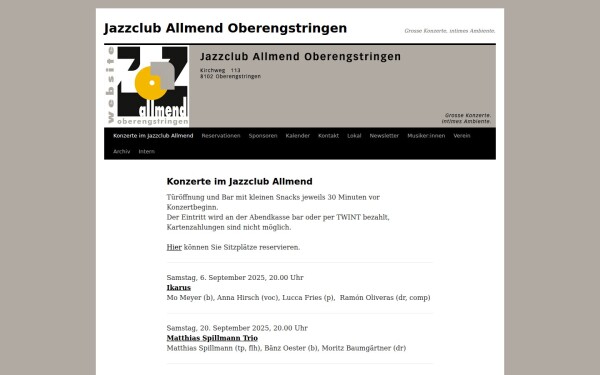 jazzclub-allmend.ch