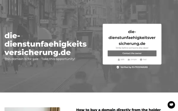 die-dienstunfaehigkeitsversicherung.de