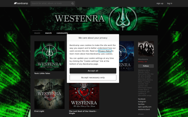 westenra.bandcamp.com