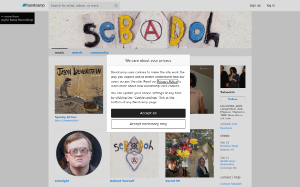 sebadoh.bandcamp.com