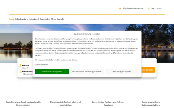 hage-reisebuero.de