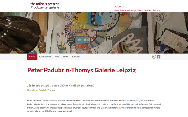 www.theartistispresent.de