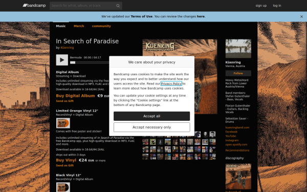 kuenring.bandcamp.com