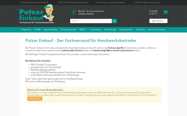 www.putzer-einkauf.com