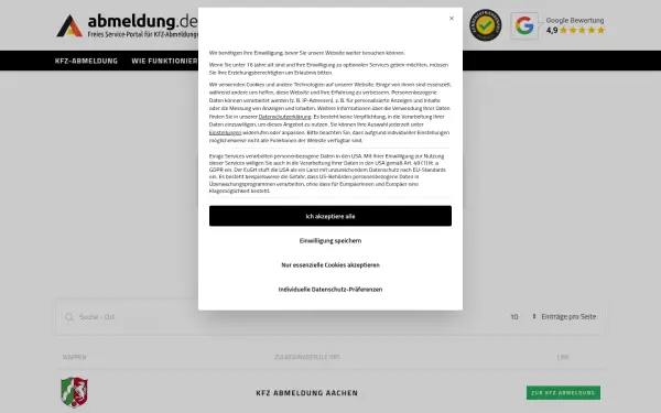 www.abmeldung.de