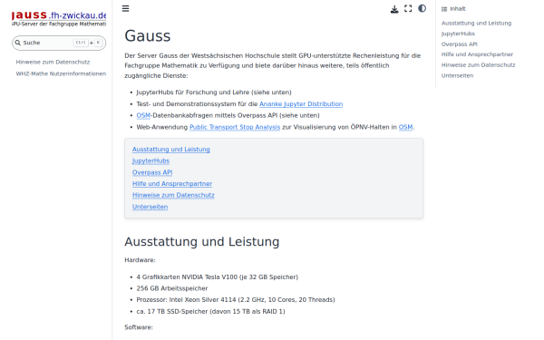 gauss.whz.de