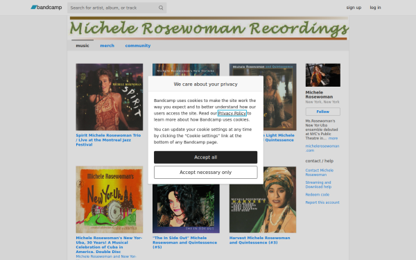 michelerosewomansnewyor-uba.bandcamp.com