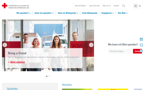 www.ichspendeblut.ch