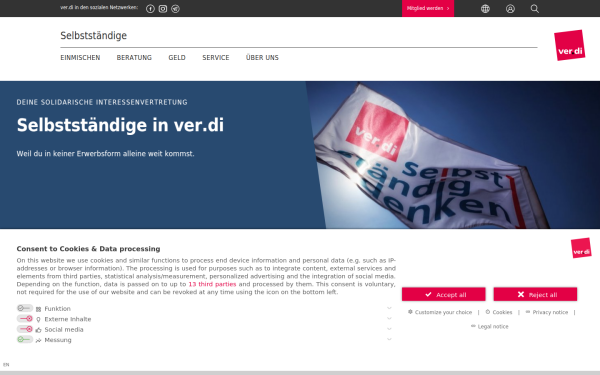 selbststaendige.verdi.de