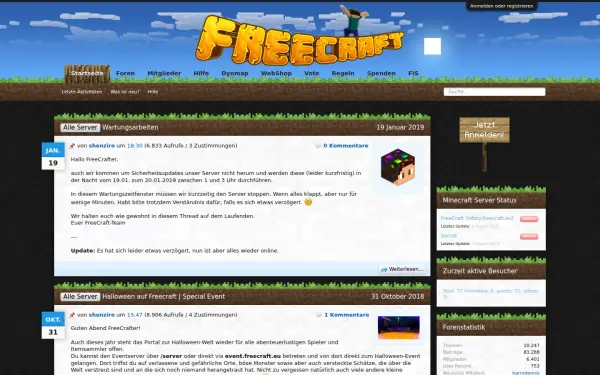 www.freecraft.eu