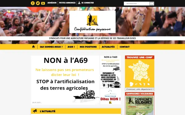 confederationpaysanne.fr