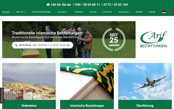 www.arif-bestattungen.de