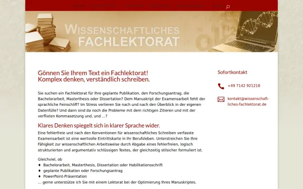 wissenschaftliches-fachlektorat.de