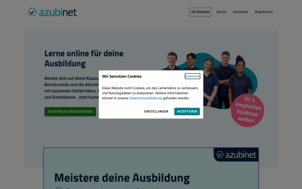 www.azubinet.de