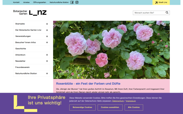 botanischergarten.linz.at