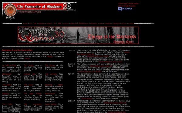 fraternityofshadows.com