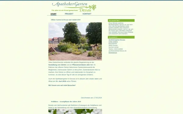apothekergarten-dessau.de
