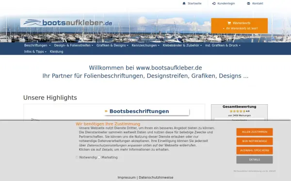www.bootsaufkleber.de