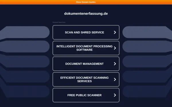 dokumentenerfassung.de