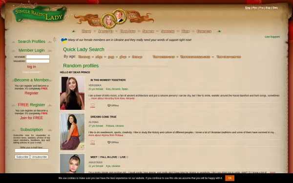 www.single-baltic-lady.com